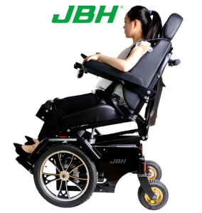 Z01 Standing Electric wheelchair sitting lady